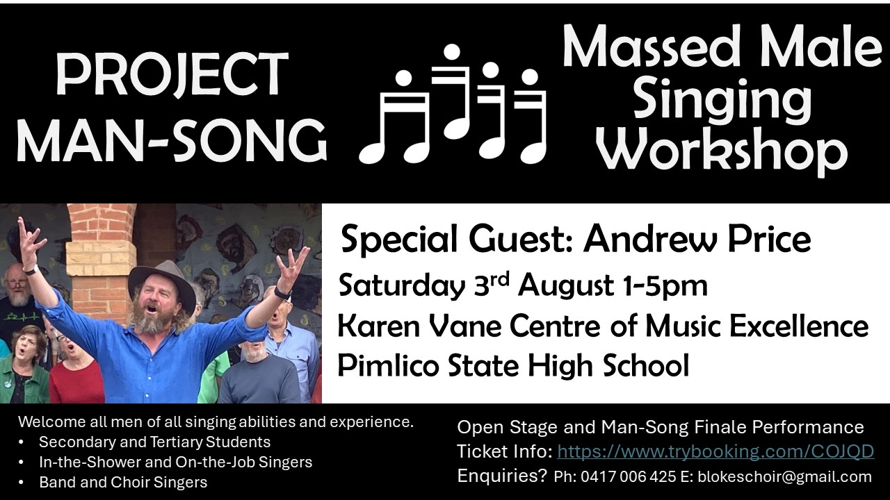 Project Man-Song Workshop #1 with Andrew Price